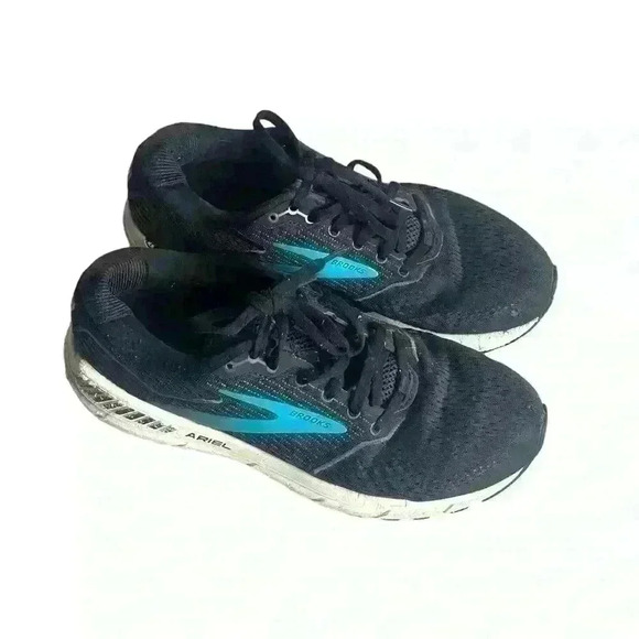Brooks Shoes - Brooks Womens Ariel 20 Running Shoes Size 10.5 B Blue Walking Comfort Cushioned